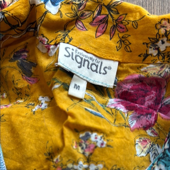 Signals Color Block Pajama Set - Picture 2 of 5